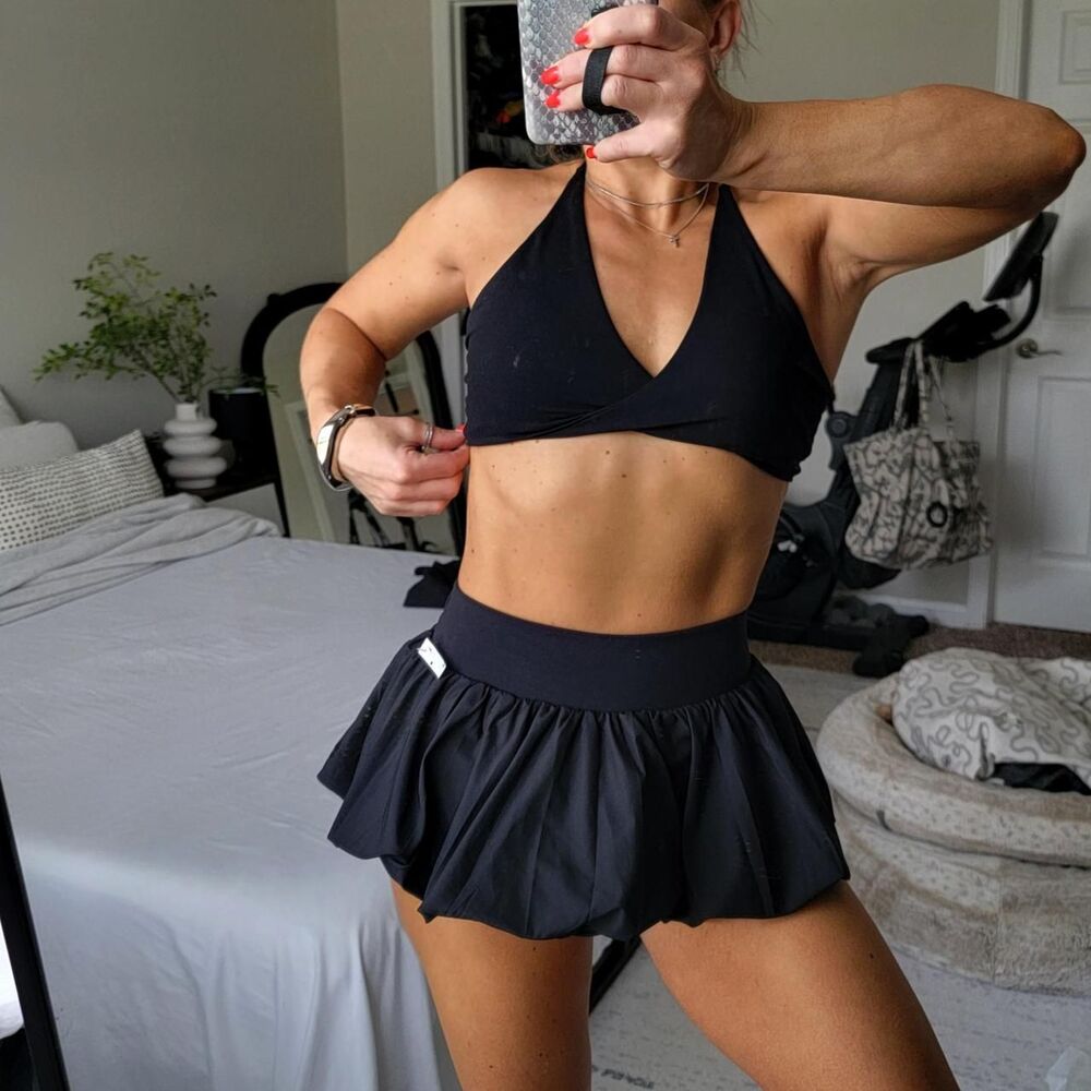 NTW FREE PEOPLE MOVEMENT "dance all day" BUBBLE SKORT, SIZE SMALL